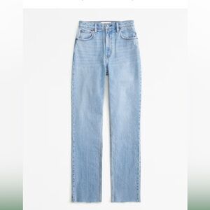 Abercrombie Ultra High Rise 90s Straight Jean